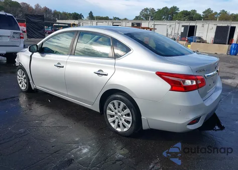 2017 Nissan Sentra S z USA, uszkodzony, nr VIN 3N1AB7AP0HY297259